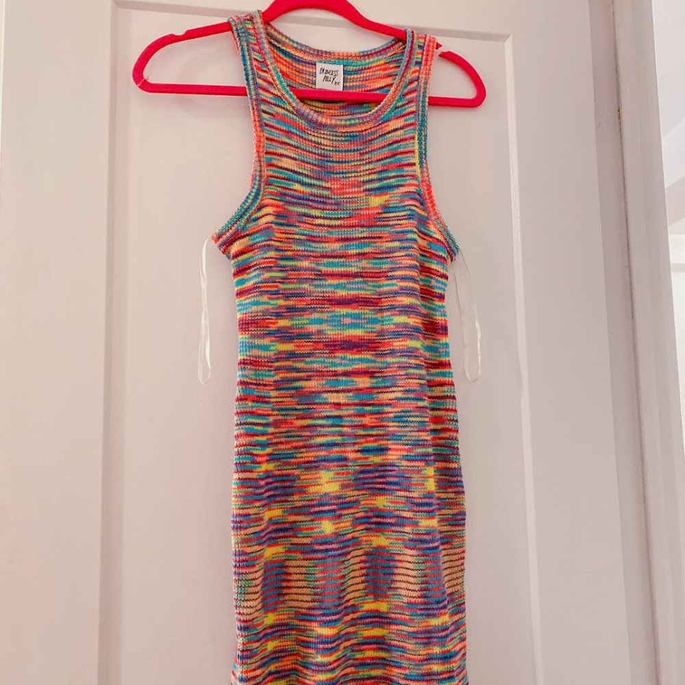 Princess Polly Elish Mini Dress Rainbow